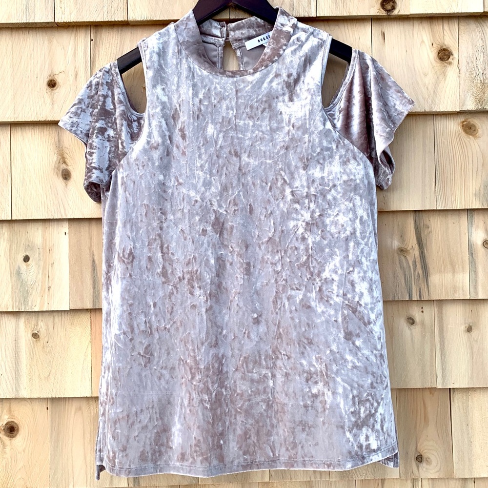Women’s Rose Velvety T-Tank - M